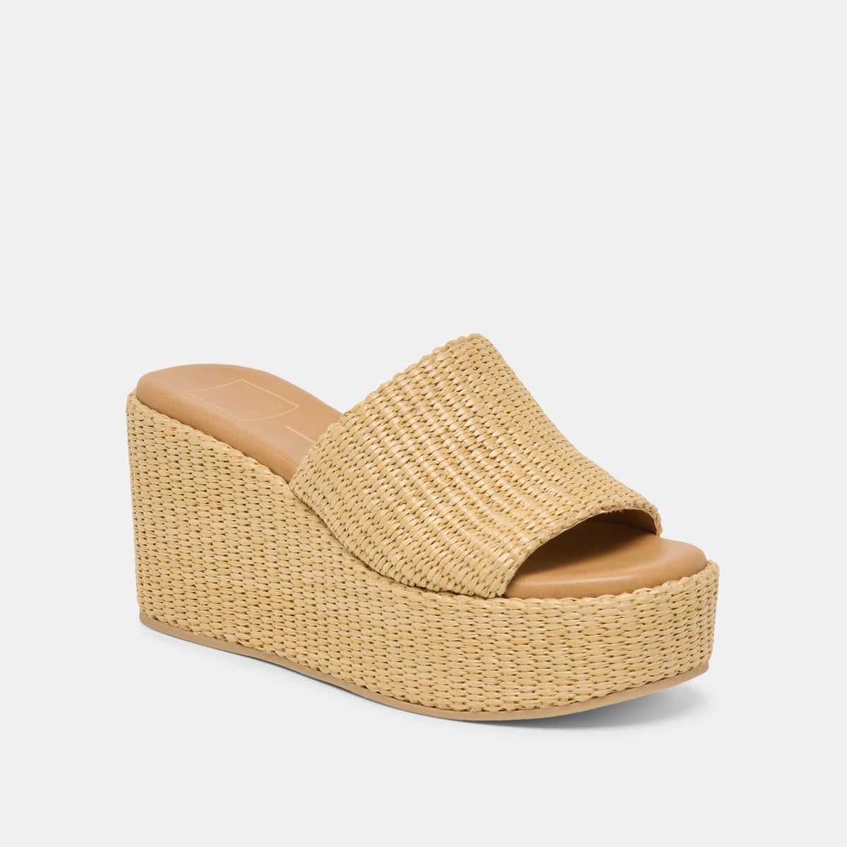 Joclyn Lt Natural Raffia Wedges | Dolce Vita Essential
