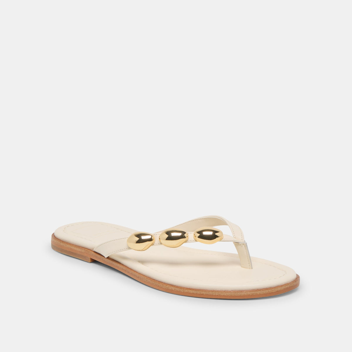 Juny Off White Leather Sandals | Dolce Vita Premium
