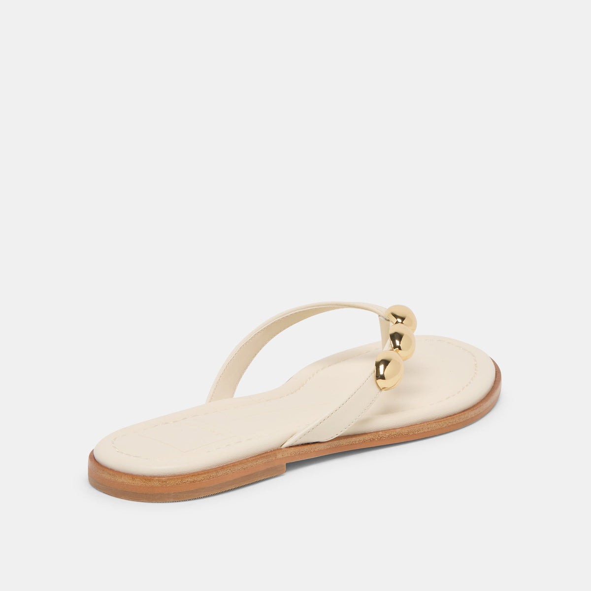 Juny Off White Leather Sandals | Dolce Vita Premium