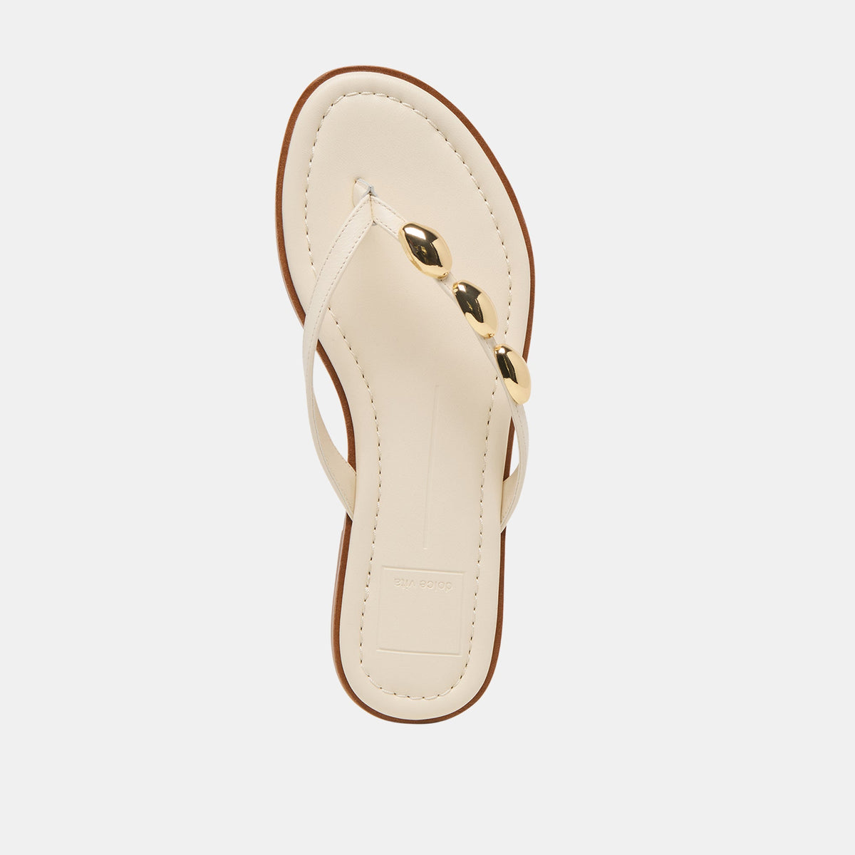 Juny Off White Leather Sandals | Dolce Vita Premium