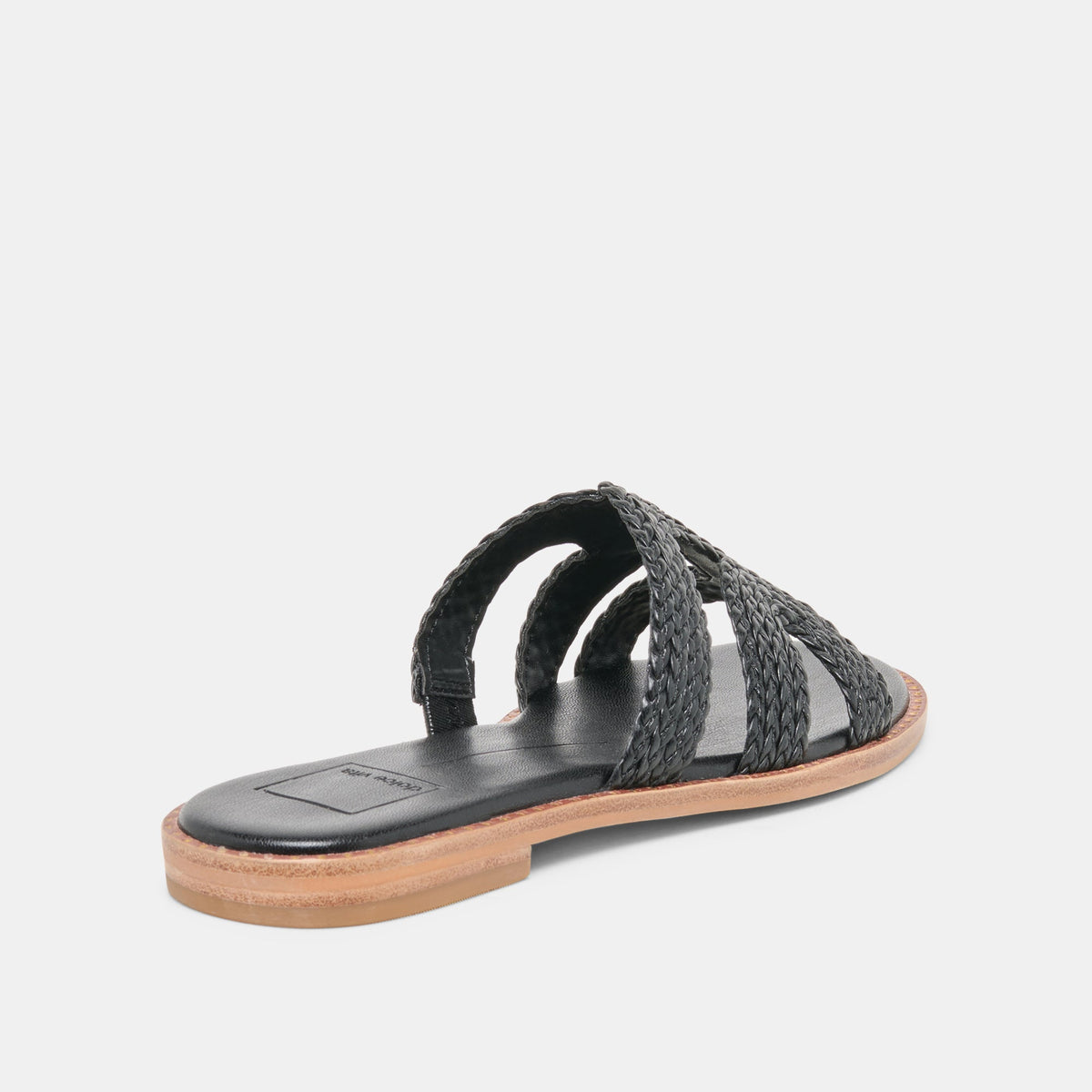EMON Black Stella Slide Open-Toe Sandals | Dolce Vita Exclusive