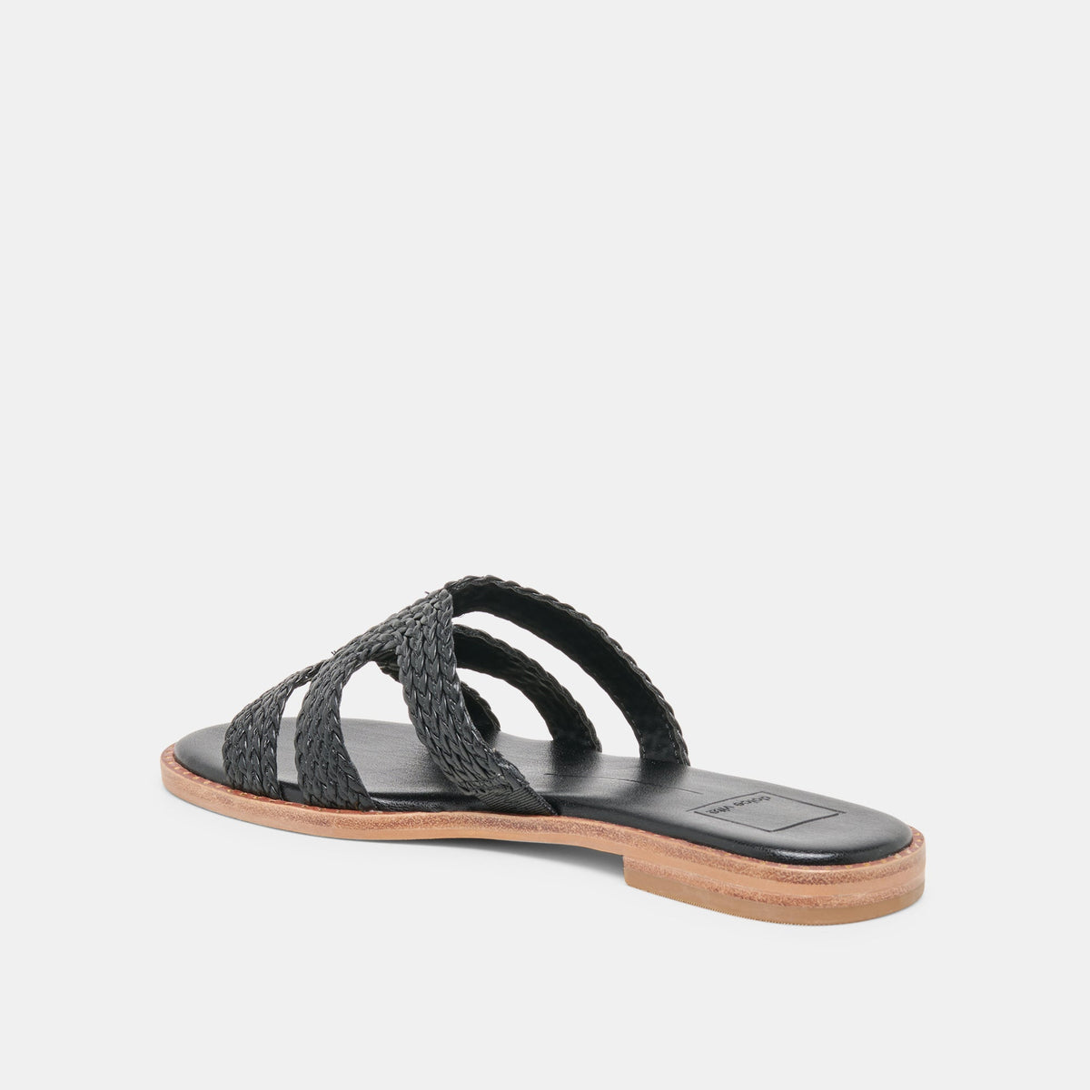 EMON Black Stella Slide Open-Toe Sandals | Dolce Vita Exclusive