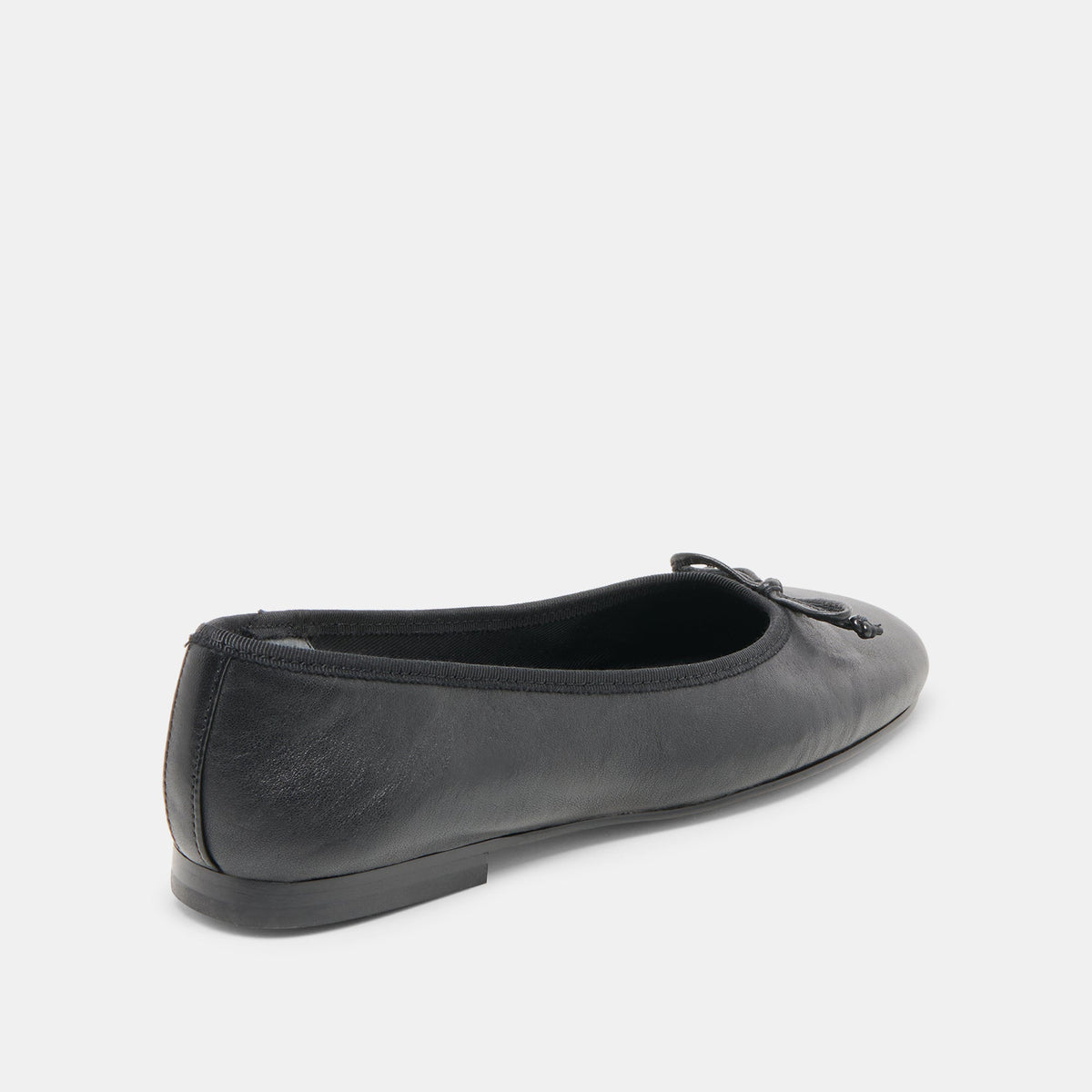 Ritla Wide Black Leather Ballet Flats | Dolce Vita New