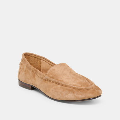 Mattie Camel Suede Loafers | Dolce Vita Classic