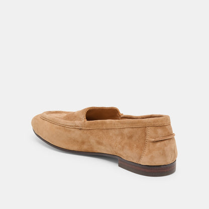 Mattie Camel Suede Loafers | Dolce Vita Classic