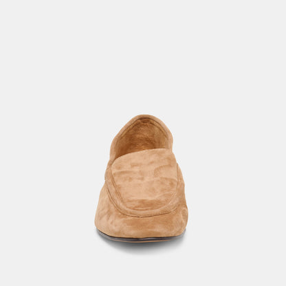 Mattie Camel Suede Loafers | Dolce Vita Classic