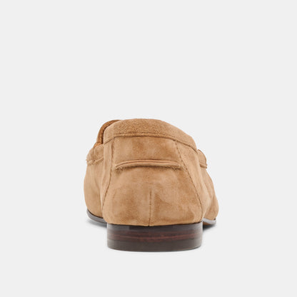 Mattie Camel Suede Loafers | Dolce Vita Classic