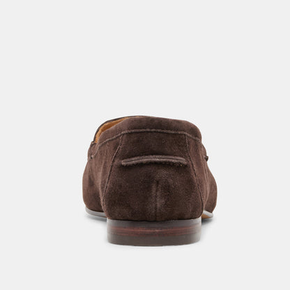 Mattie Dk Brown Suede Loafers | Dolce Vita Top Pick
