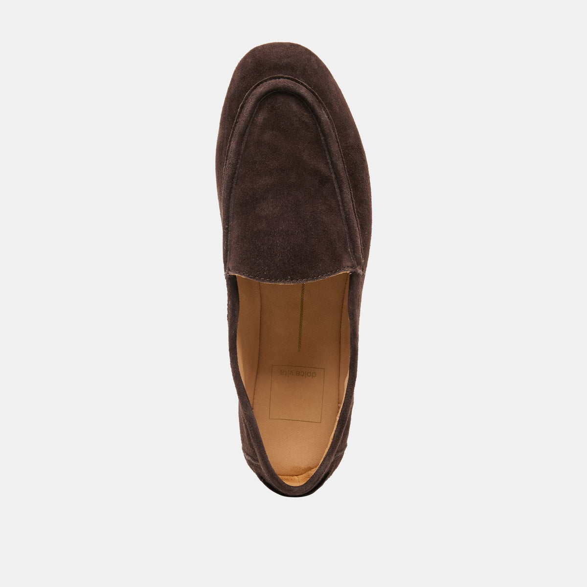 Mattie Dk Brown Suede Loafers | Dolce Vita Top Pick