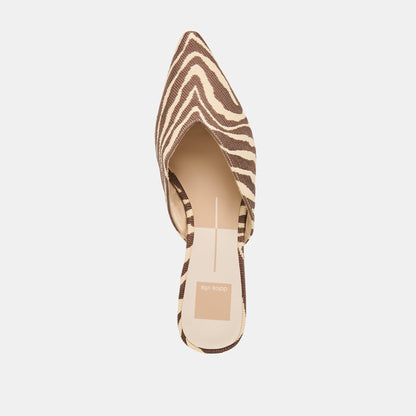 Elm Beige Zebra Raffia Flats | Dolce Vita Essential