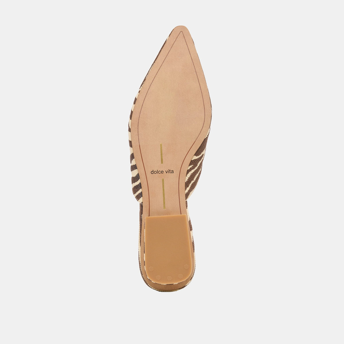 Elm Beige Zebra Raffia Flats | Dolce Vita Essential