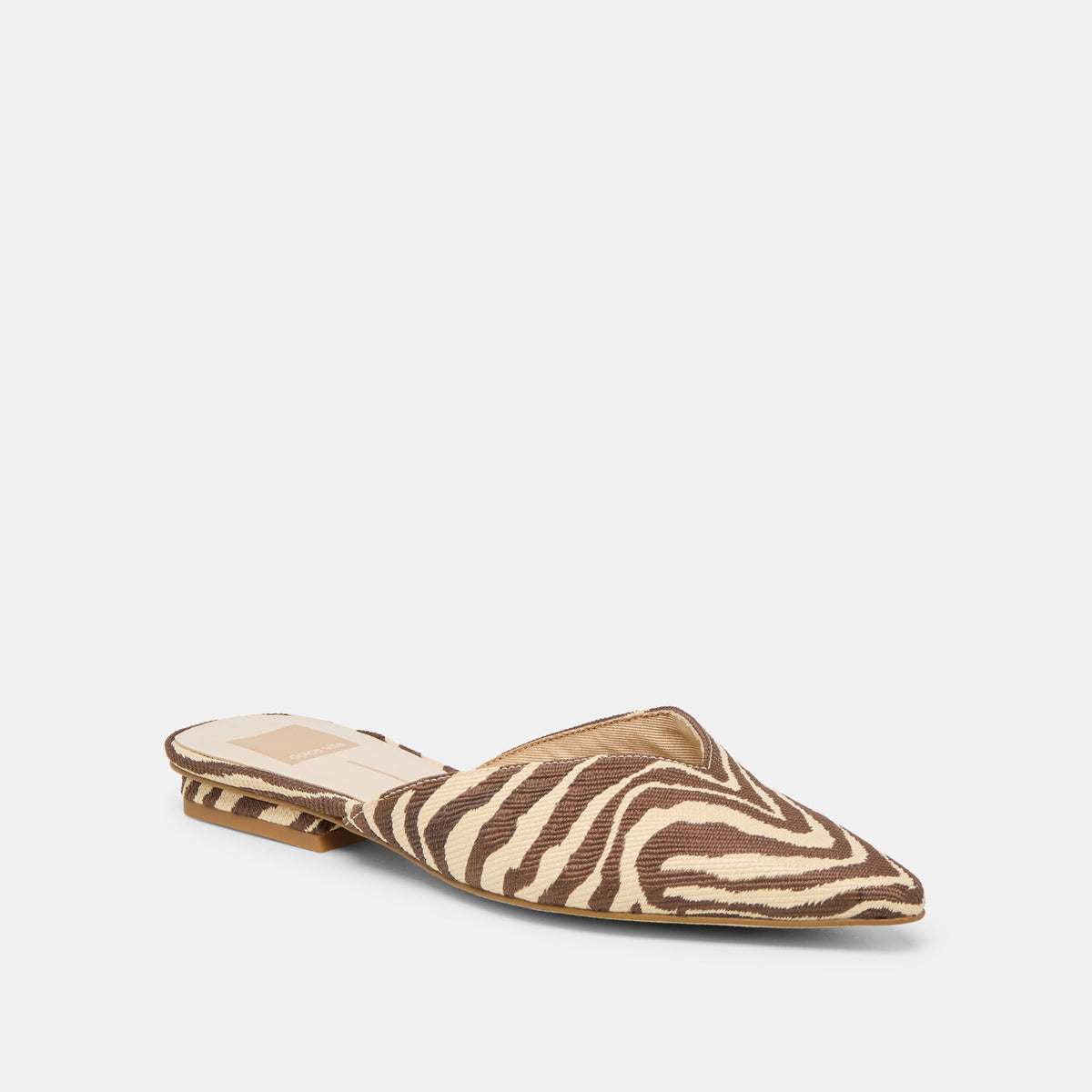 Elm Beige Zebra Raffia Flats | Dolce Vita Essential