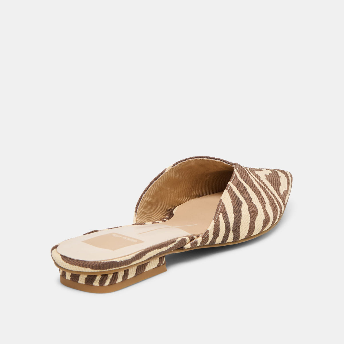 Elm Beige Zebra Raffia Flats | Dolce Vita Essential