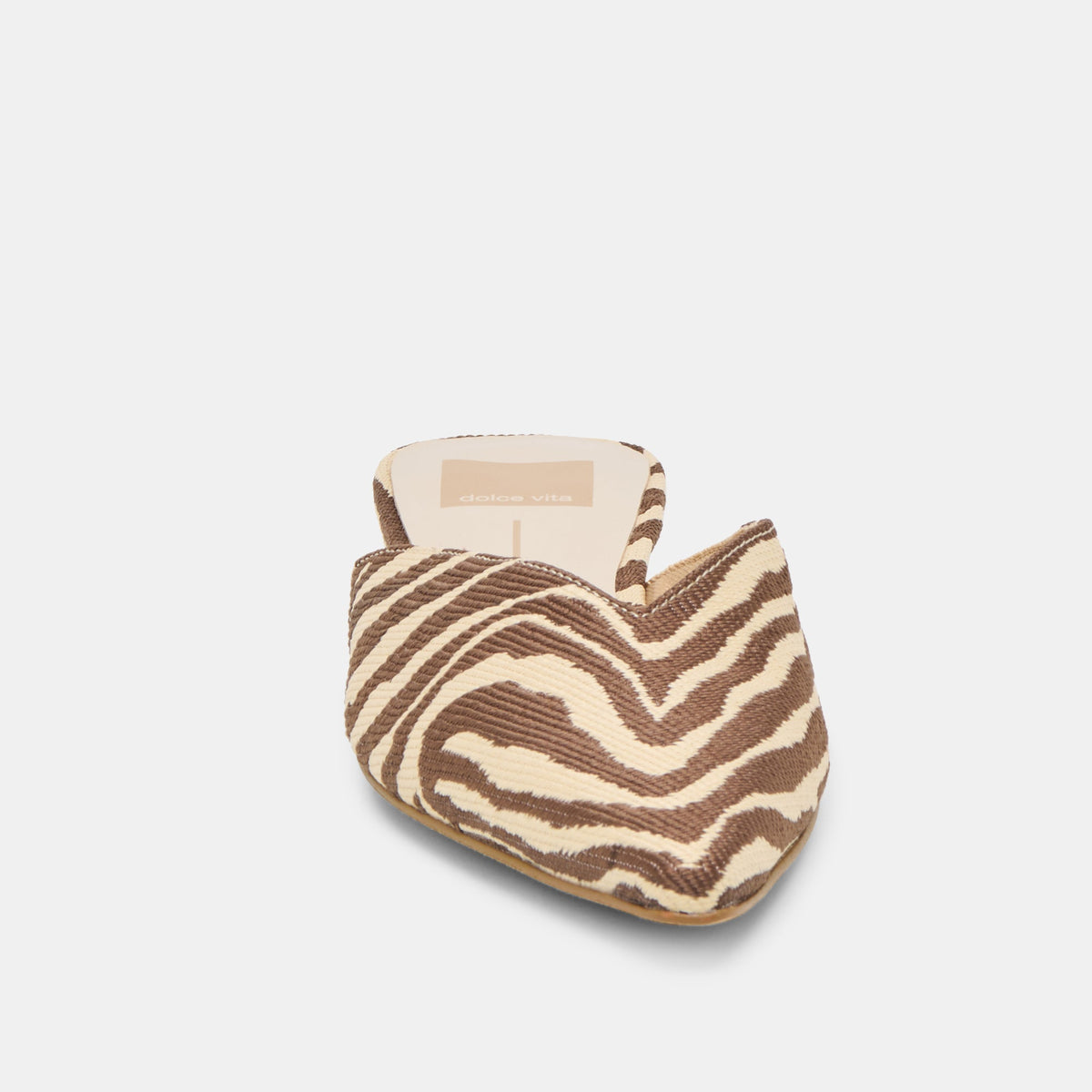 Elm Beige Zebra Raffia Flats | Dolce Vita Essential