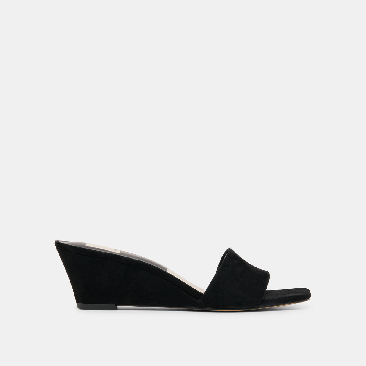 Qaily Onyx Suede Wedges | Dolce Vita Featured