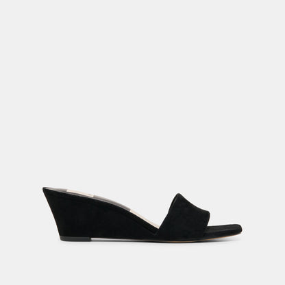 Qaily Onyx Suede Wedges | Dolce Vita Featured