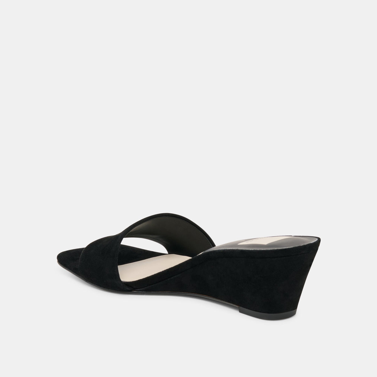 Qaily Onyx Suede Wedges | Dolce Vita Featured