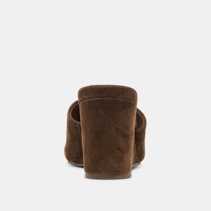 Holta Dk Brown Suede Wedges | Dolce Vita Featured