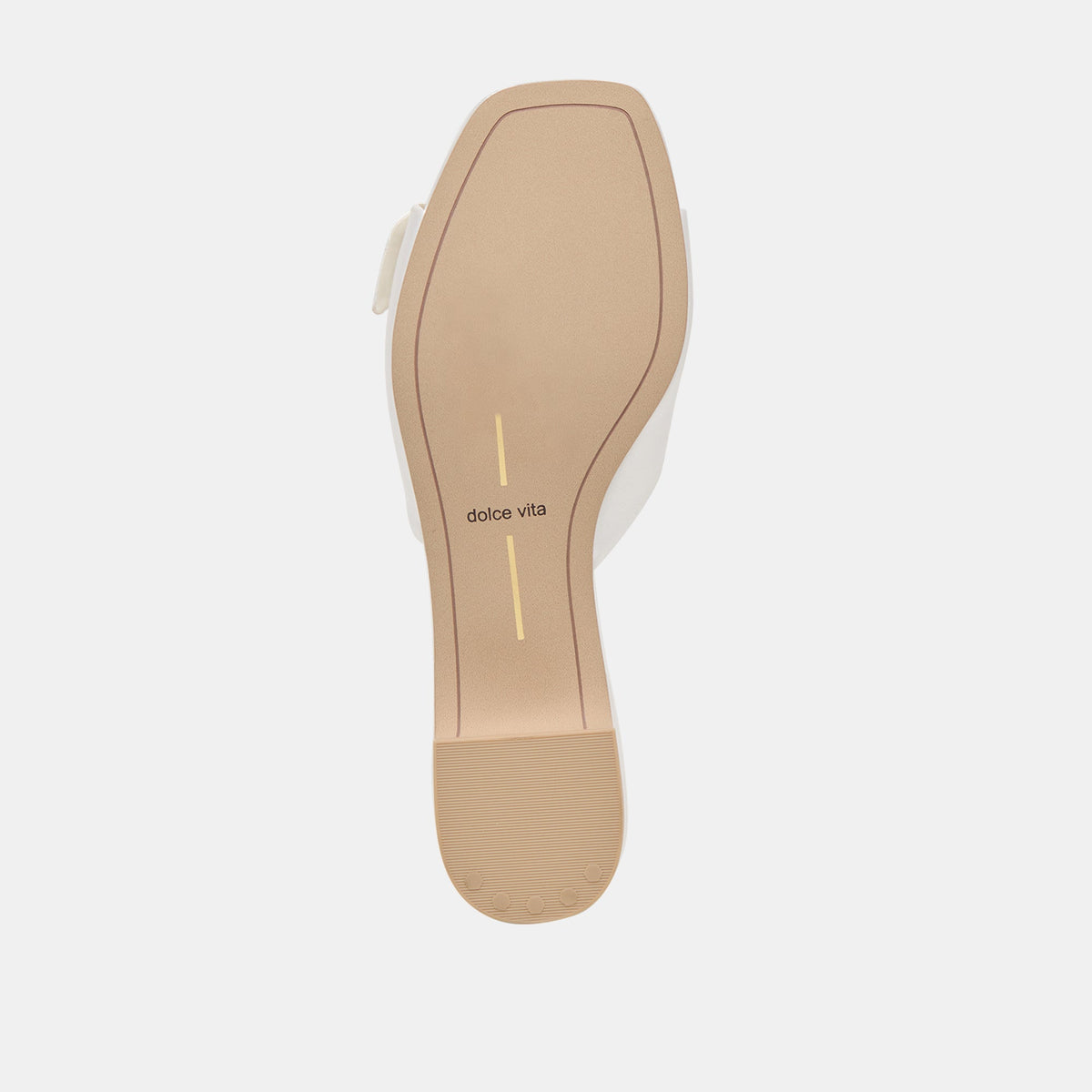 Edina True White Satin Sandals | Dolce Vita Trusted
