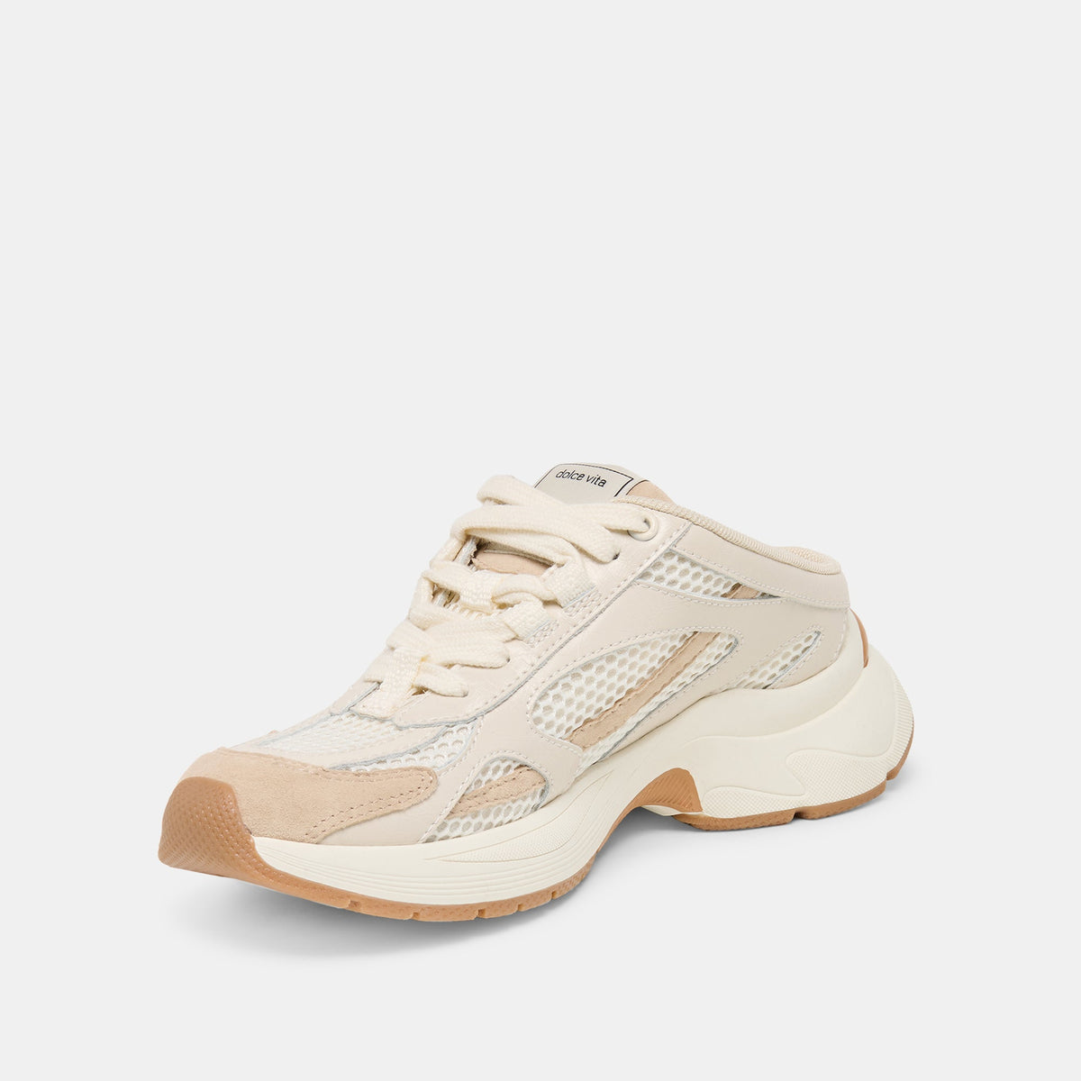 SWAYZY Ivory Multi Suede Platform Slip-on Sneakers | Dolce Vita Signature