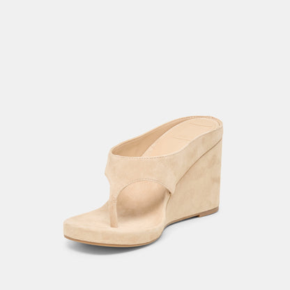 Hinna Camel Suede Wedges | Dolce Vita Special Offer