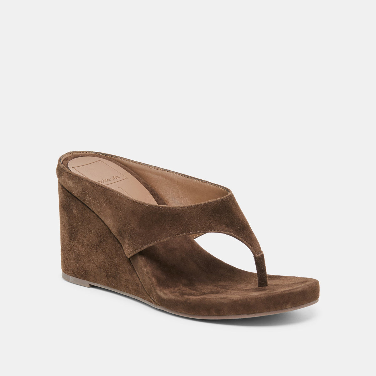 Hinna Dk Brown Suede Wedges | Dolce Vita Sale