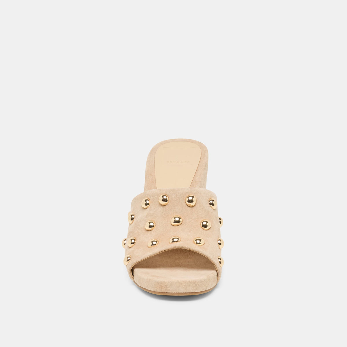 Holta Stud Camel Suede Wedges | Dolce Vita Deals