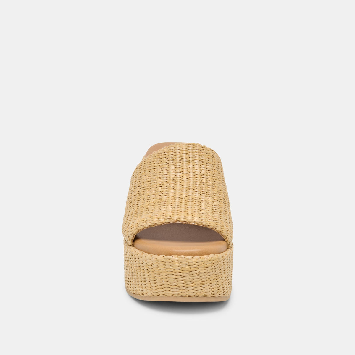 Joclyn Wide Lt Natural Raffia Wedges | Dolce Vita Sale