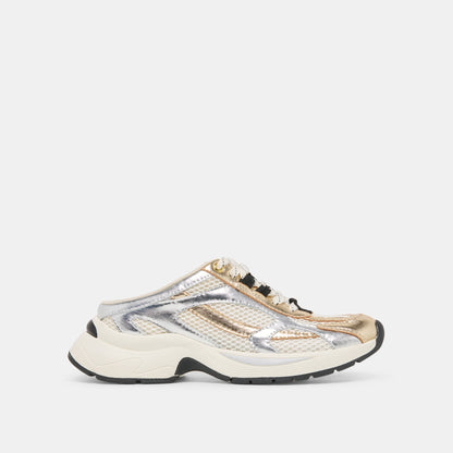 SWAYZY Metallic Multi Leather Platform Slip-on Sneakers | Dolce Vita Best Price