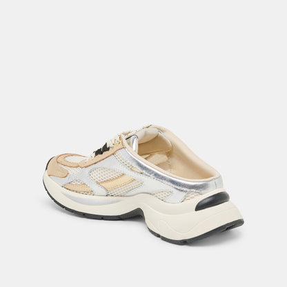 SWAYZY Metallic Multi Leather Platform Slip-on Sneakers | Dolce Vita Best Price