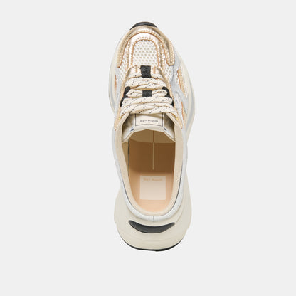 SWAYZY Metallic Multi Leather Platform Slip-on Sneakers | Dolce Vita Best Price