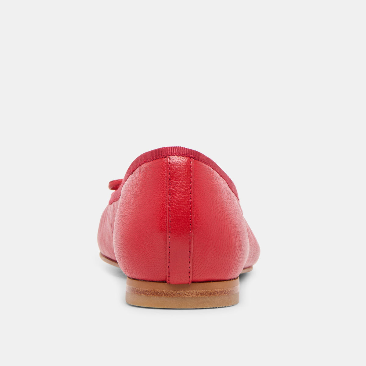 Ritla Wide Cherry Leather Ballet Flats | Dolce Vita Special Offer