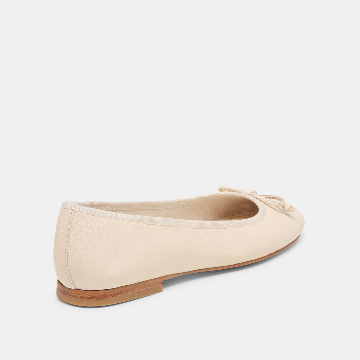 Ritla Wide Bone Leather Ballet Flats | Dolce Vita Recommended