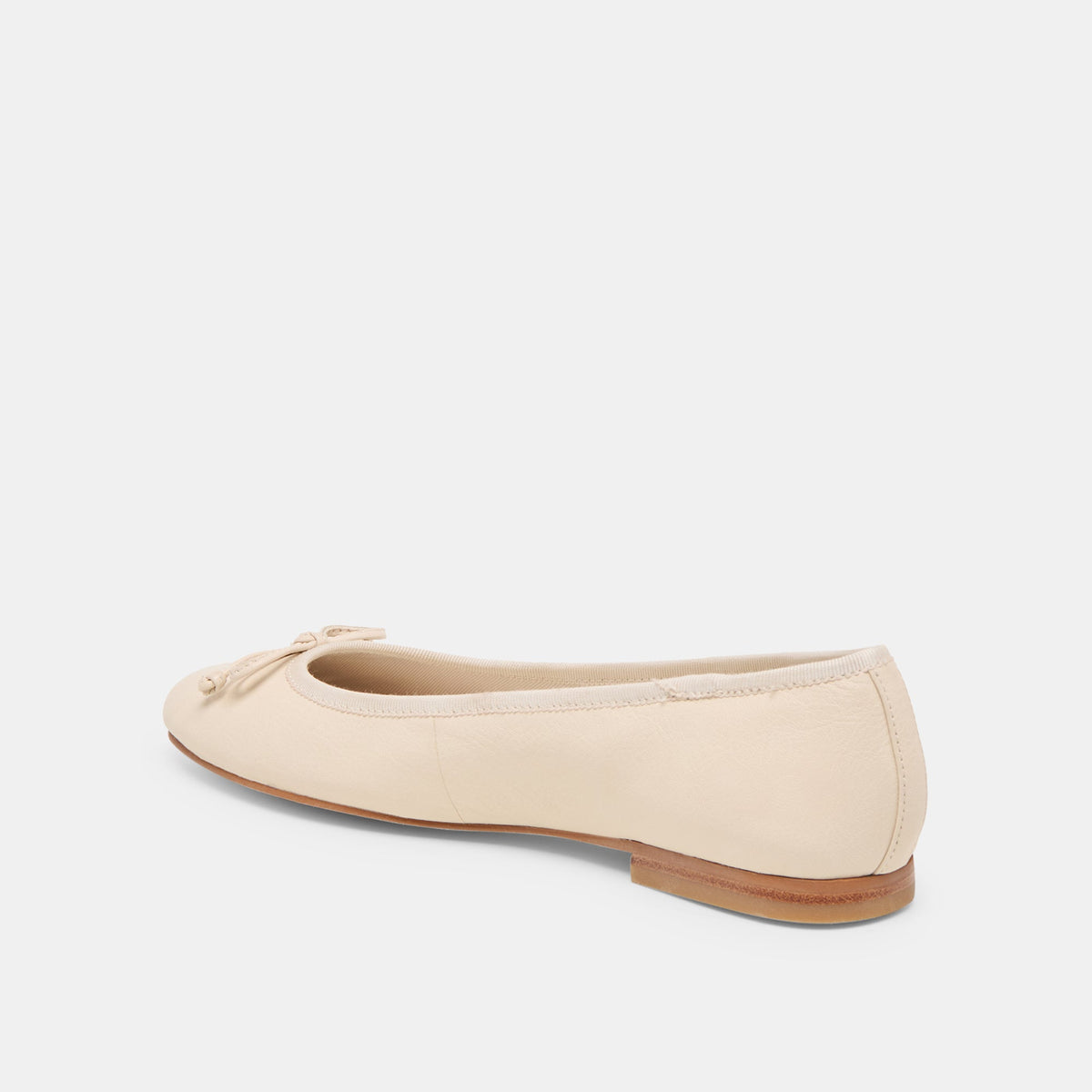 Ritla Wide Bone Leather Ballet Flats | Dolce Vita Recommended