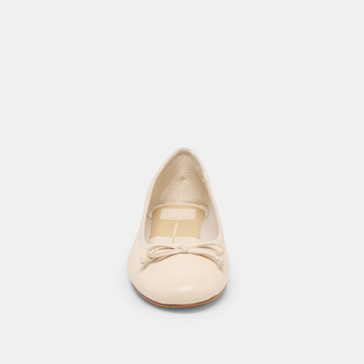 Ritla Wide Bone Leather Ballet Flats | Dolce Vita Recommended