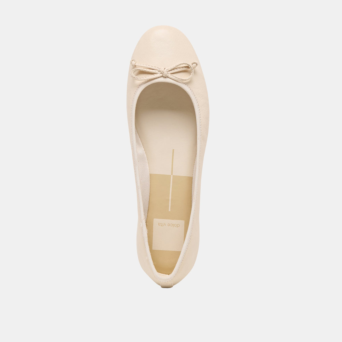 Ritla Wide Bone Leather Ballet Flats | Dolce Vita Recommended
