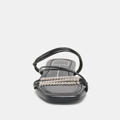 LYNDEE BEAD Black Stella Strappy Open-Toe Sandals | Dolce Vita Popular
