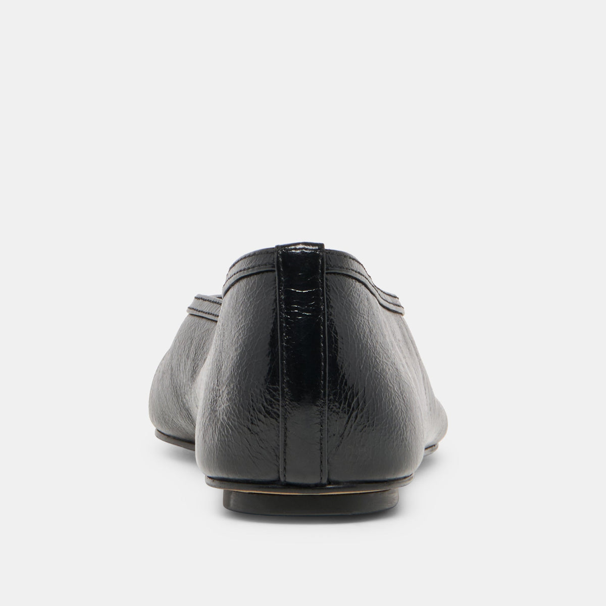 CARET Black Leather Pointed-Toe Ballet Flats | Dolce Vita Latest