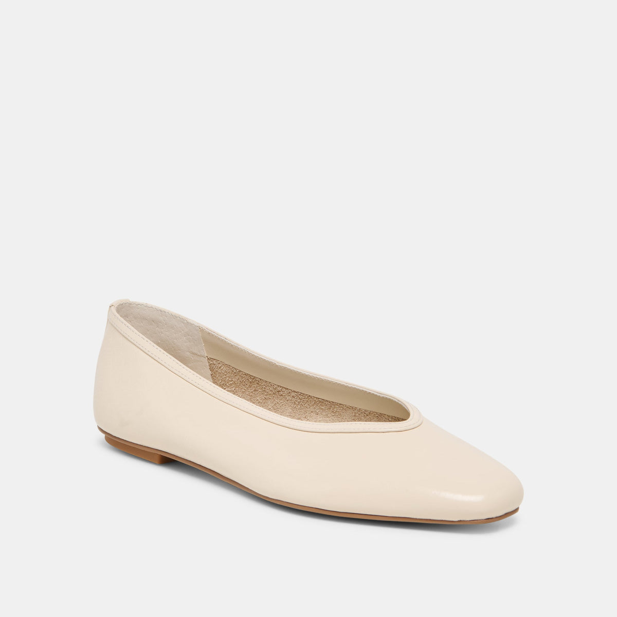 CARET Bone Leather Pointed-Toe Ballet Flats | Dolce Vita Everyday