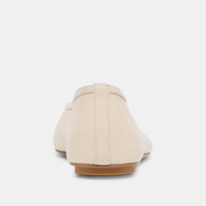 CARET Bone Leather Pointed-Toe Ballet Flats | Dolce Vita Everyday