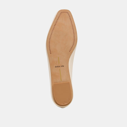 CARET Bone Leather Pointed-Toe Ballet Flats | Dolce Vita Everyday