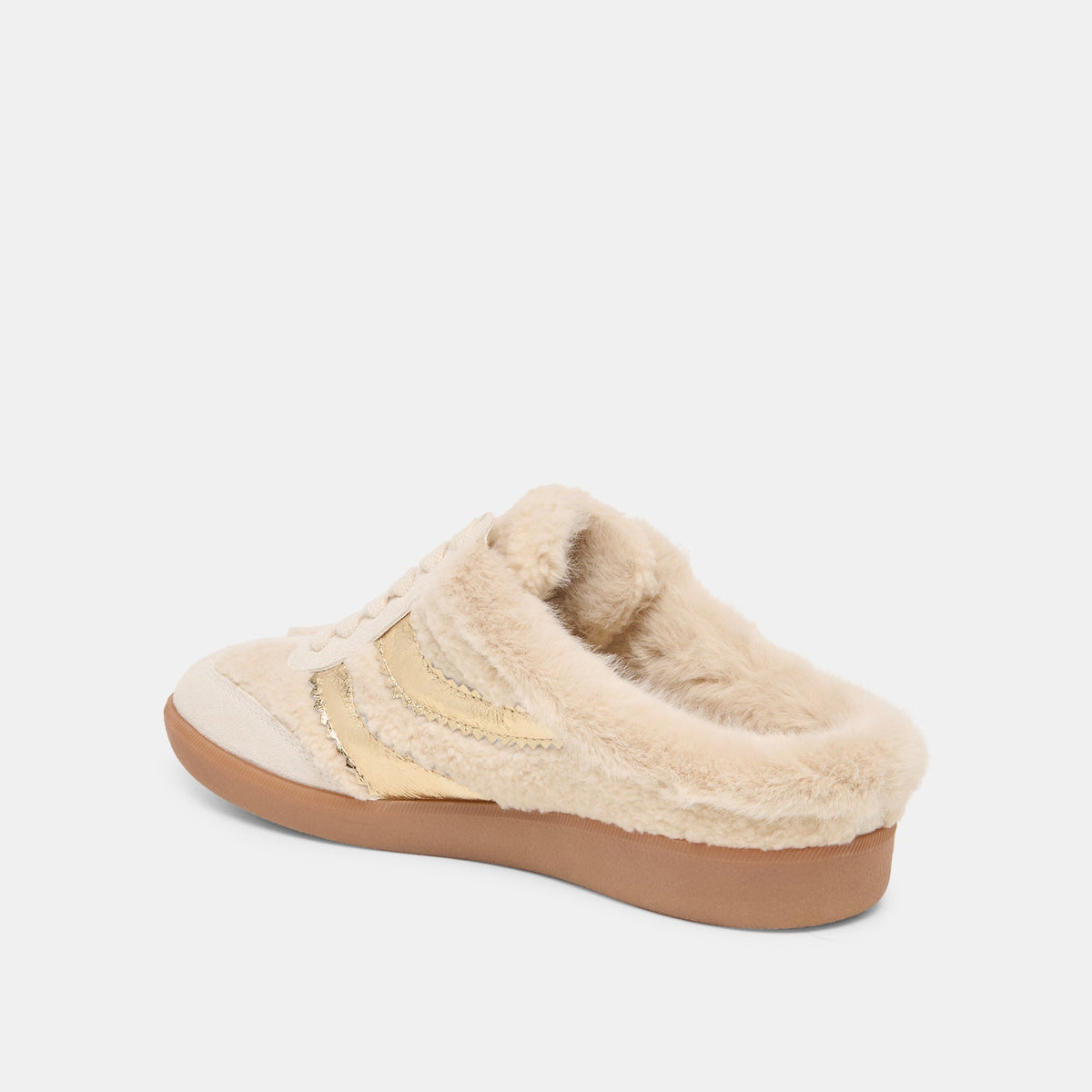 Merit Slide Plush Natural Multi Plush Sneakers | Dolce Vita Classic