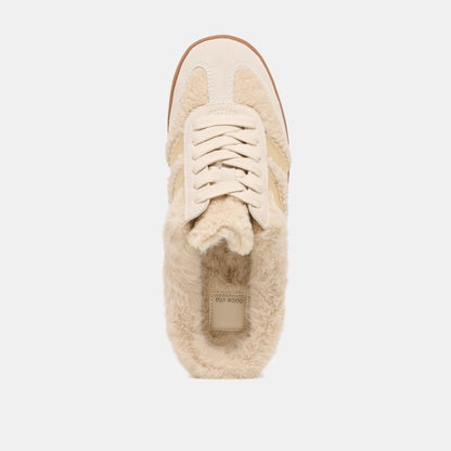 Merit Slide Plush Natural Multi Plush Sneakers | Dolce Vita Classic