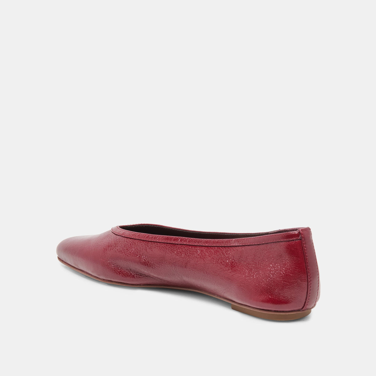 CARET Garnet Leather Pointed-Toe Ballet Flats | Dolce Vita Discount