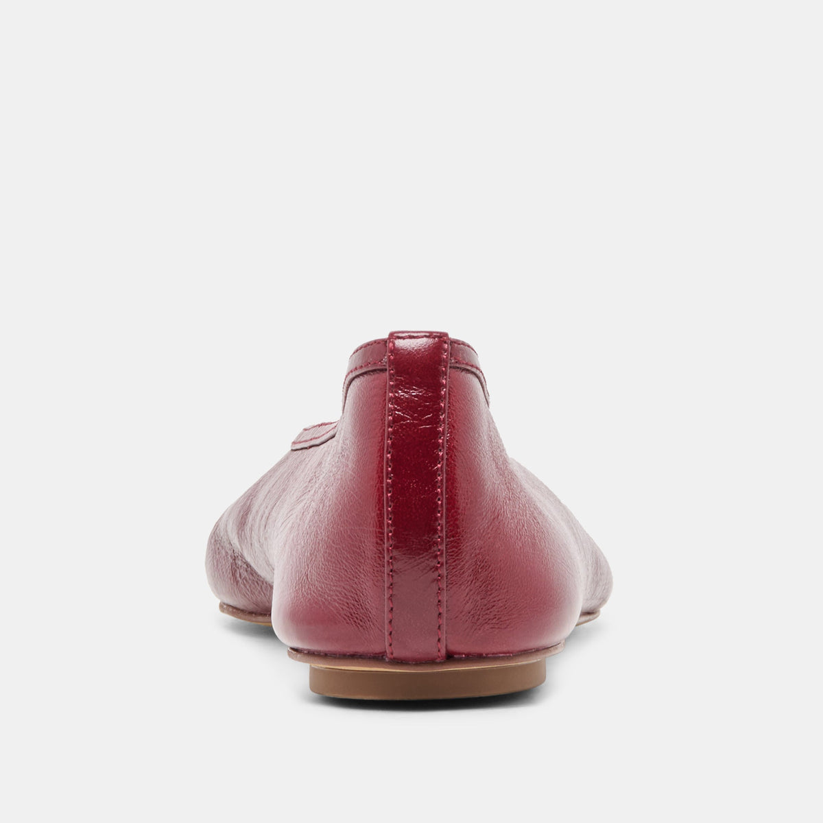 CARET Garnet Leather Pointed-Toe Ballet Flats | Dolce Vita Discount