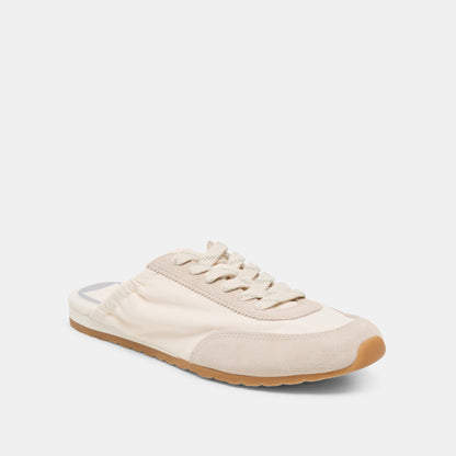 Daris White Nylon Sneakers | Dolce Vita Everyday