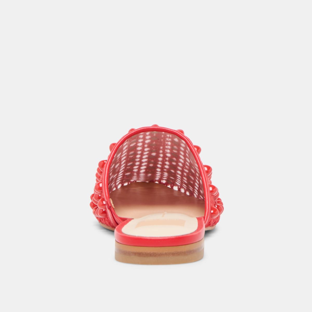Rova Bead Chili Beaded Mesh Flats | Dolce Vita Great Value