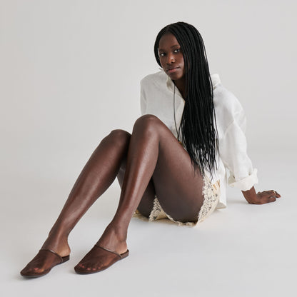 Geni Chocolate Mesh Flats | Dolce Vita Top Pick
