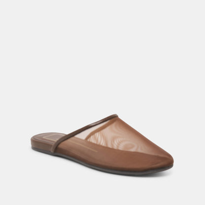 Geni Chocolate Mesh Flats | Dolce Vita Top Pick