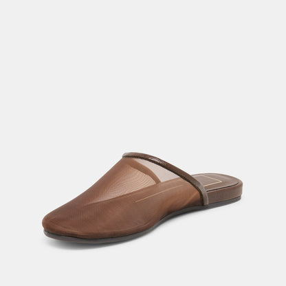 Geni Chocolate Mesh Flats | Dolce Vita Top Pick